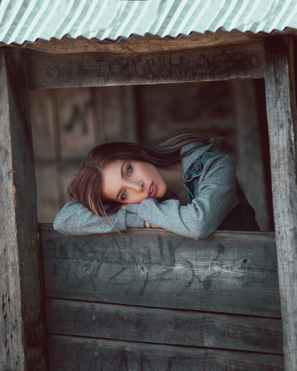 Girl on Farm